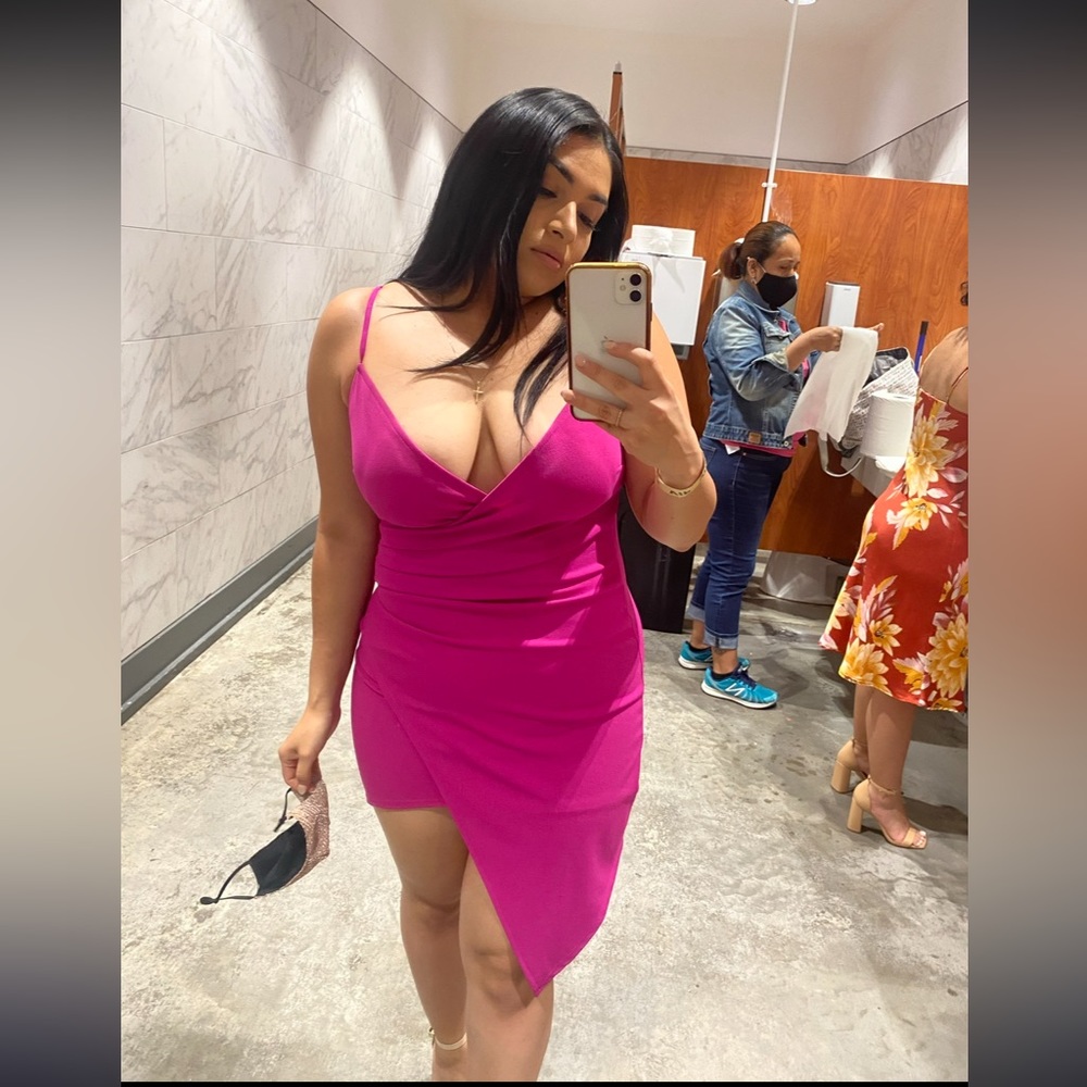 Pink Mini Dress